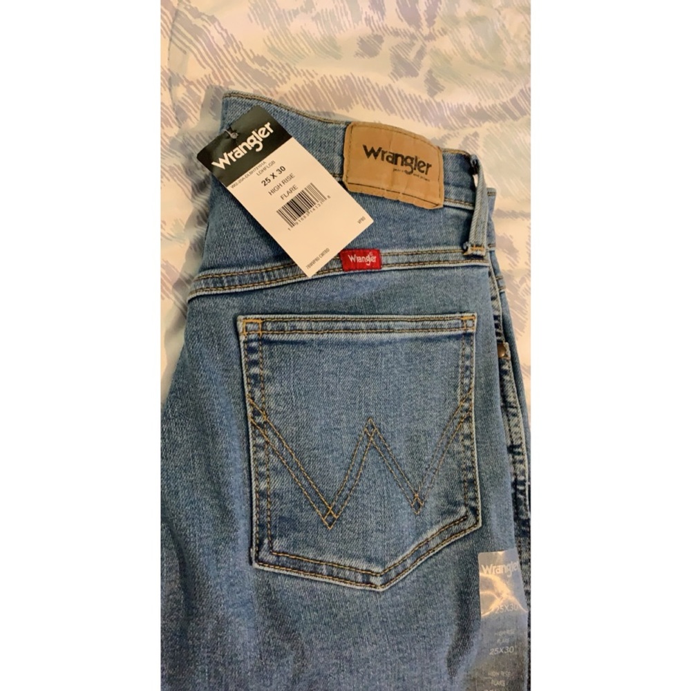 Wrangler High Rise Flare Jeans